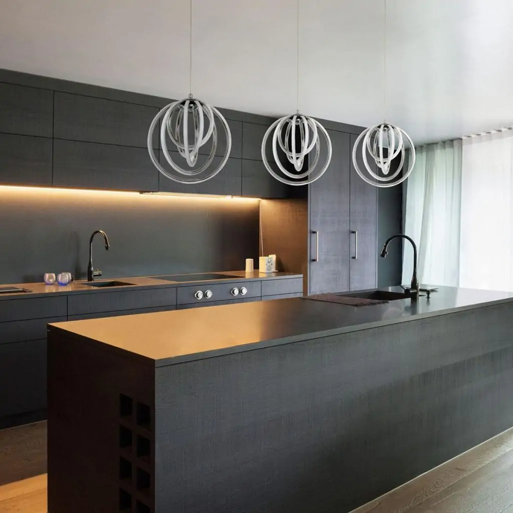 Textured Grey Kitchen